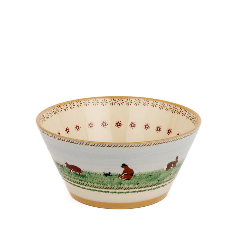 Large Angled Bowl Assorted Landscape | NicholasMosse.com