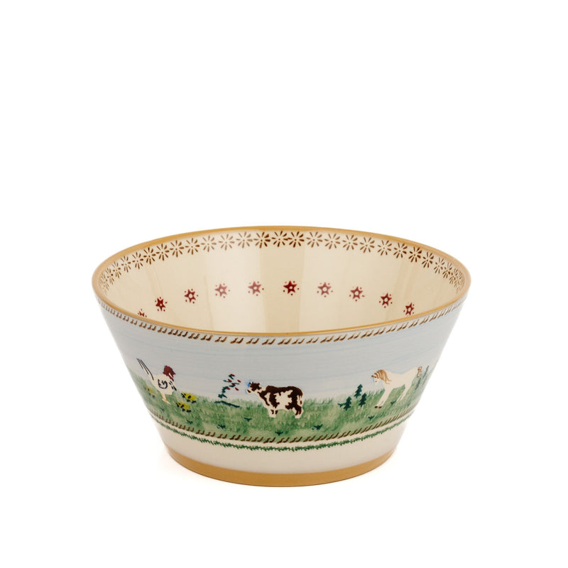 Large Angled Bowl Assorted Landscape | NicholasMosse.com