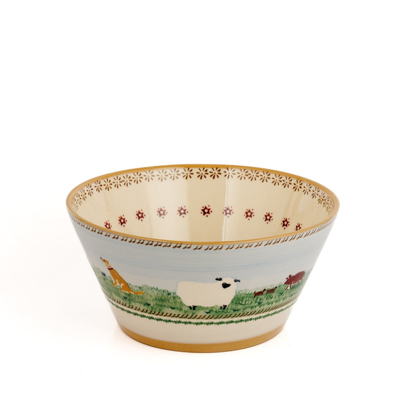 Large Angled Bowl Assorted Landscape | NicholasMosse.com