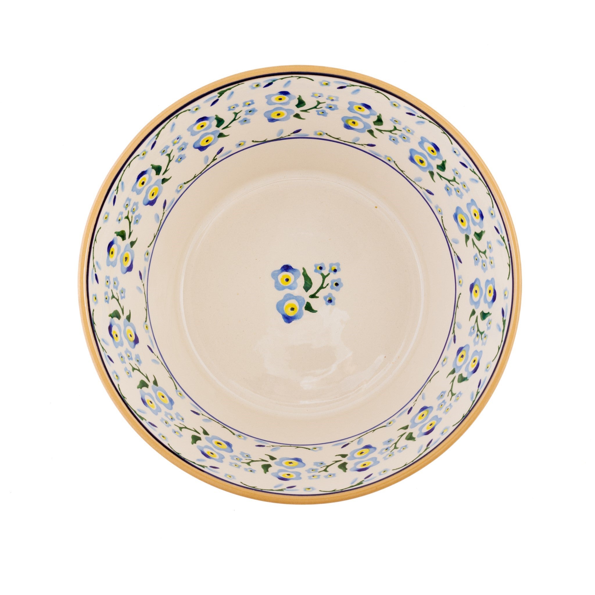 Large Angled Bowl Forget Me Not | NicholasMosse.com