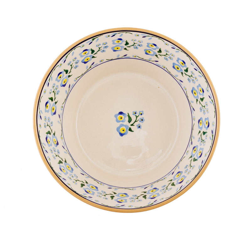 Large Angled Bowl Forget Me Not | NicholasMosse.com