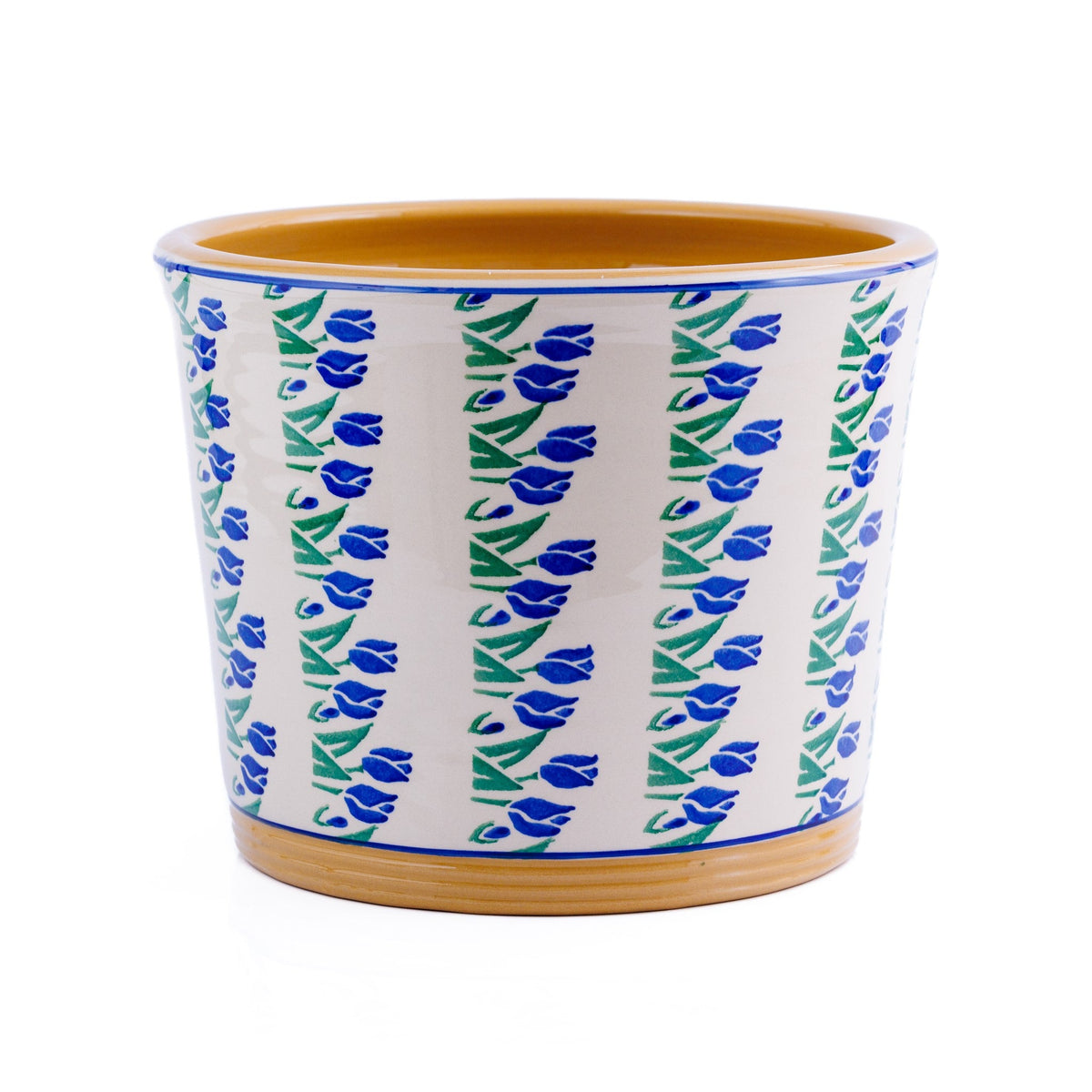 Large Cachepot Large Cache Pot Indoor Blue Blooms / NicholasMosse.com