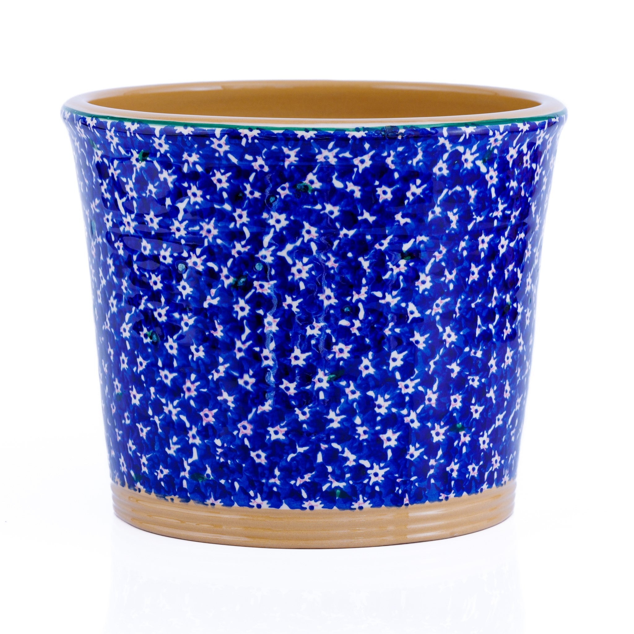 Large Cache Pot Indoor Lawn Dark Blue| NicholasMosse.com