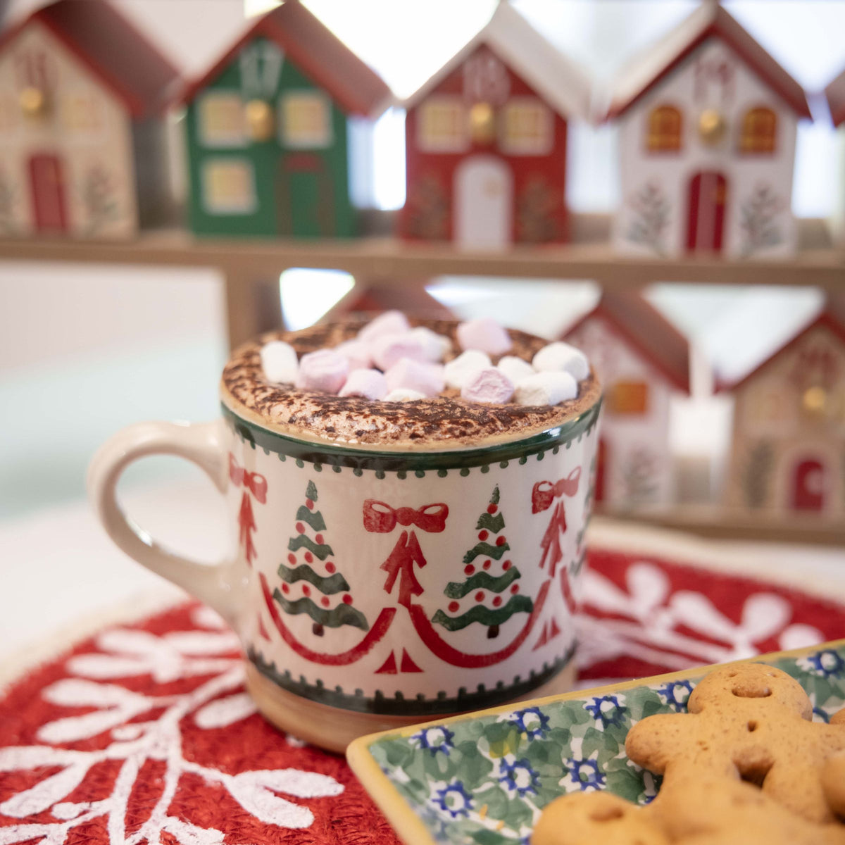 Large Mug |Red Ribbons