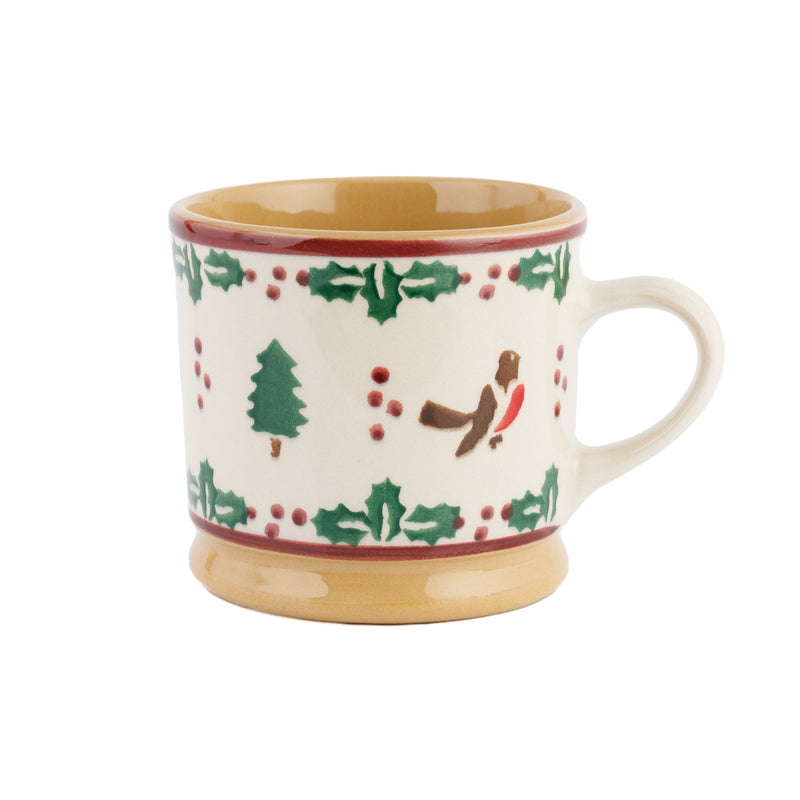 Large Mug Winter Robin | NicholasMosse.com