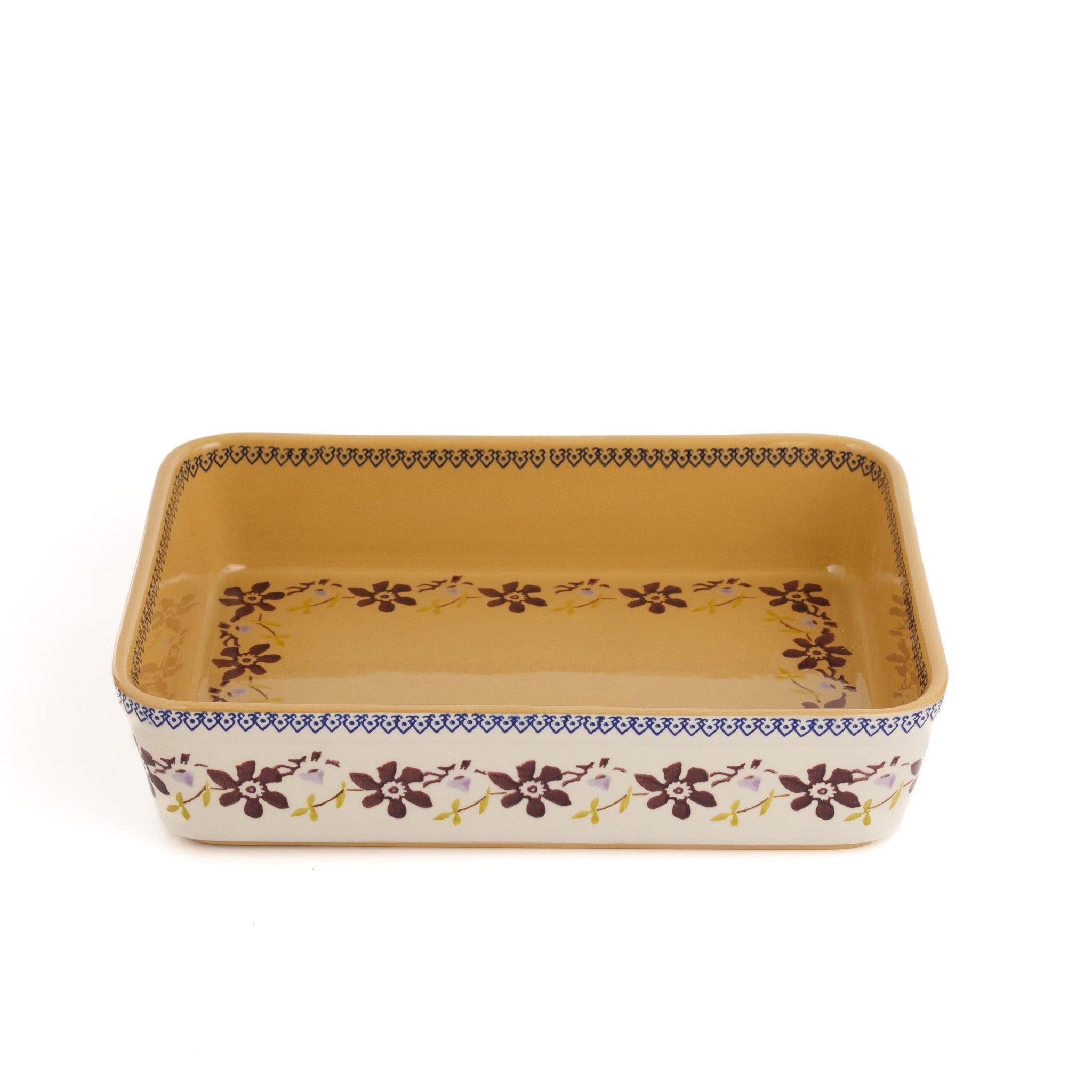 Large Rectangular Oven Dish Clematis | NicholasMosse.com