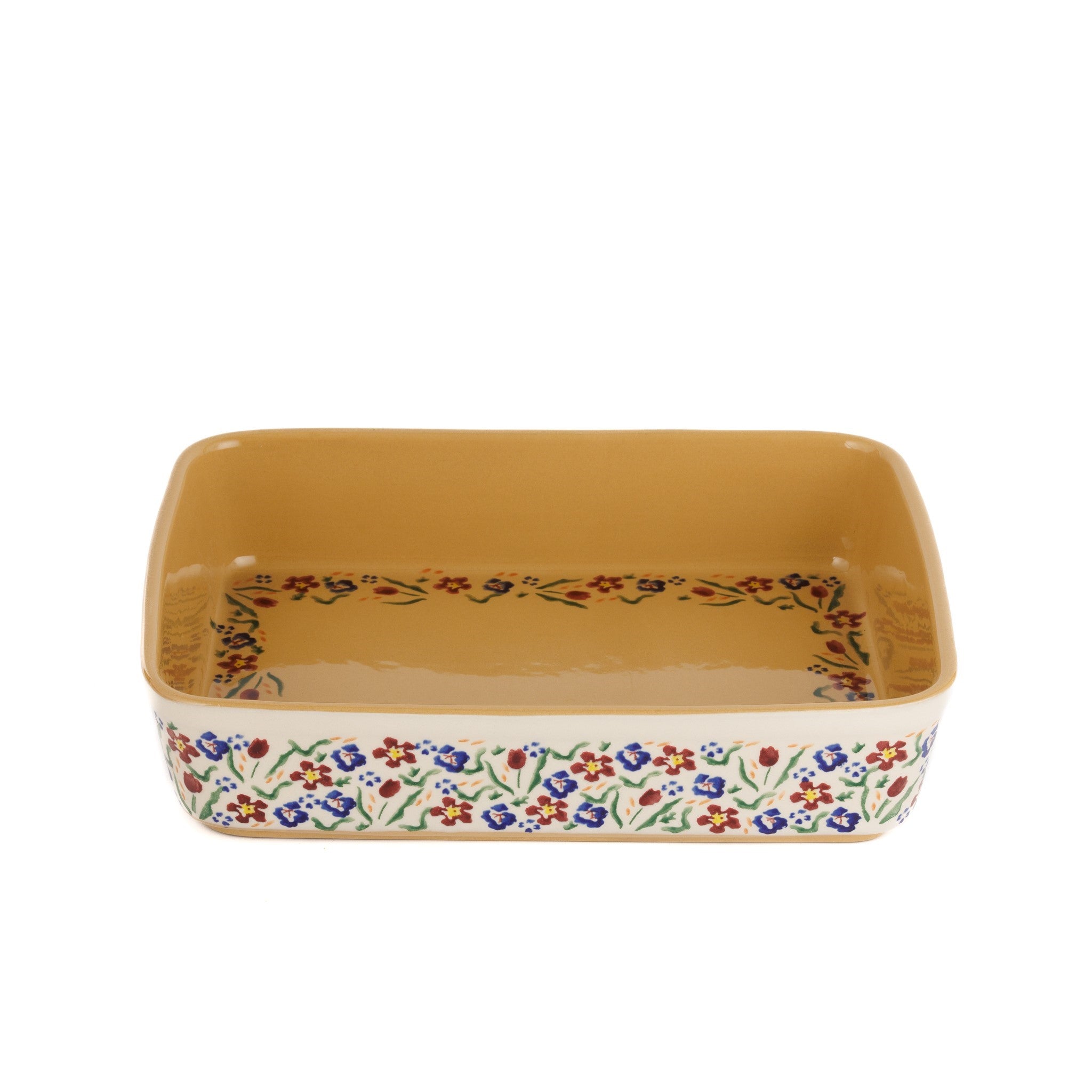 Large Rectangular Oven Dish Wild Flower Meadow | NicholasMosse.com