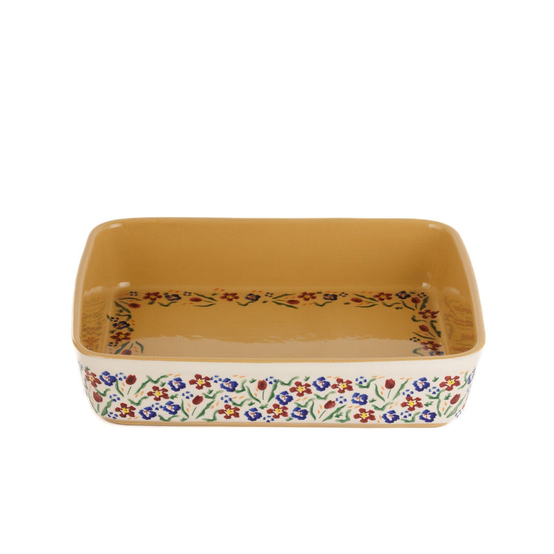 Large Rectangular Oven Dish Wild Flower Meadow | NicholasMosse.com