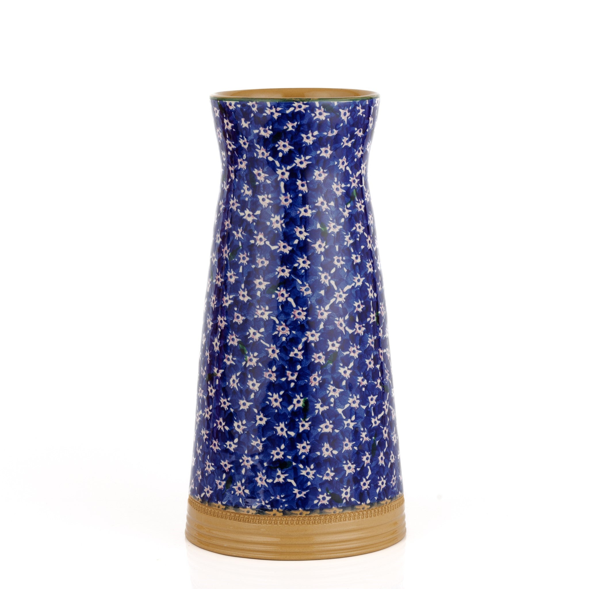 Large Tapered Vase Dark Blue Lawn | NicholasMosse.com