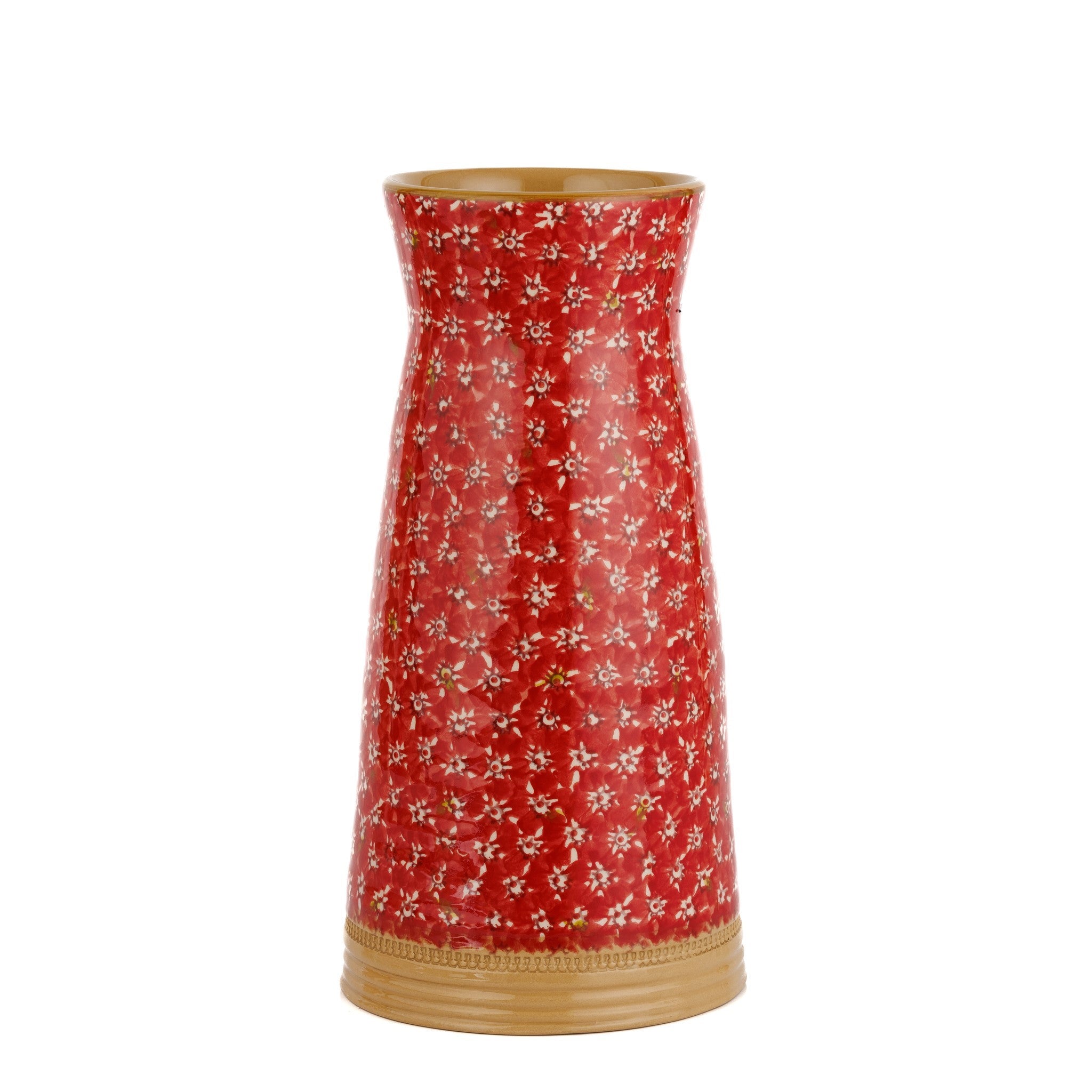 Large Tapered Vase Red Lawn | NicholasMosse.com