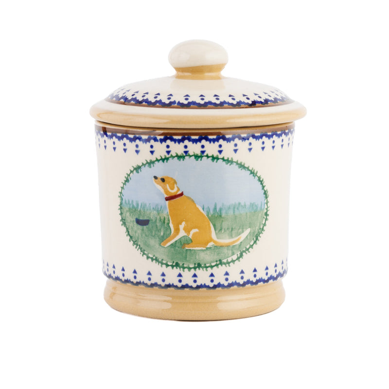 Lidded Sugar Bowl Dog | NicholasMosse.com