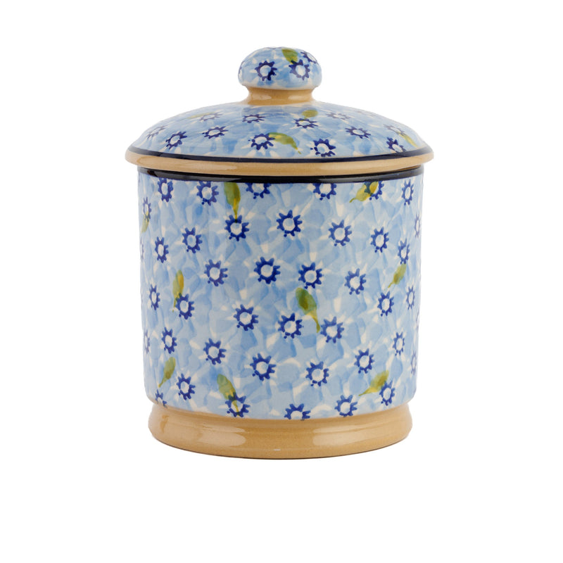 Lidded Sugar Bowl Lawn Light Blue | NicholasMosse.com