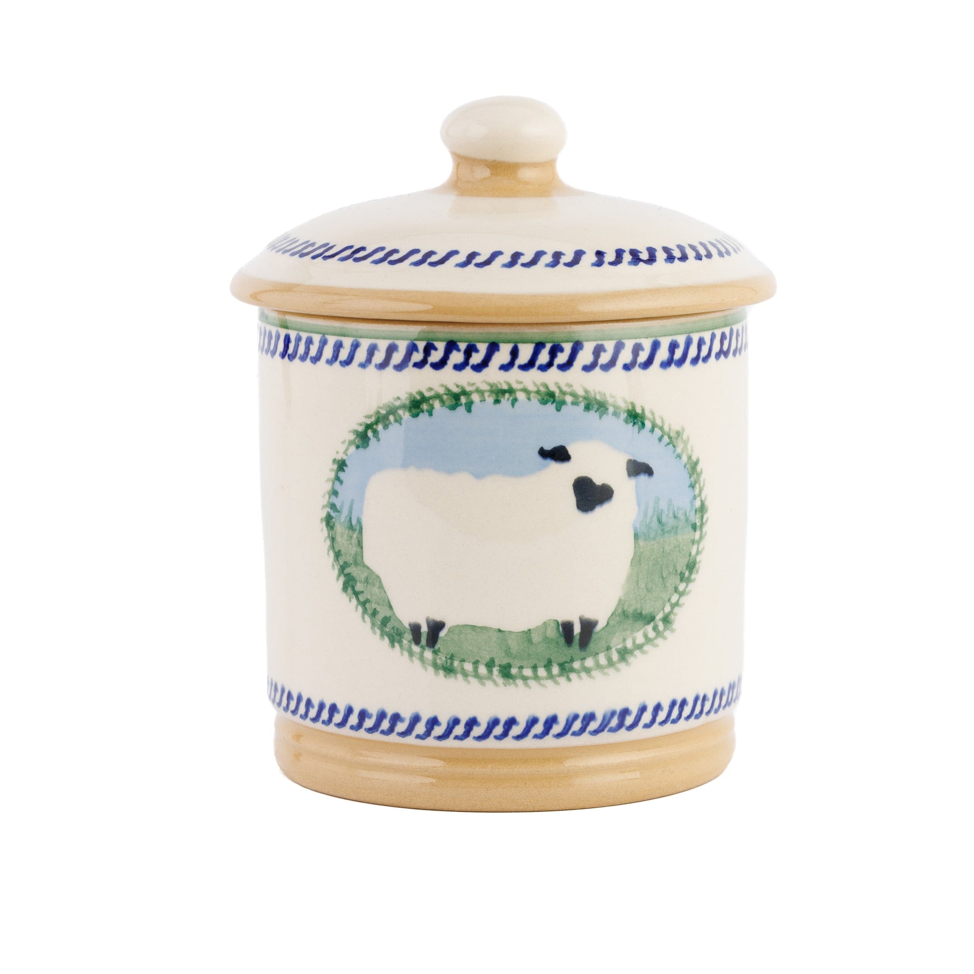 Lidded Sugar Bowl | Sheep