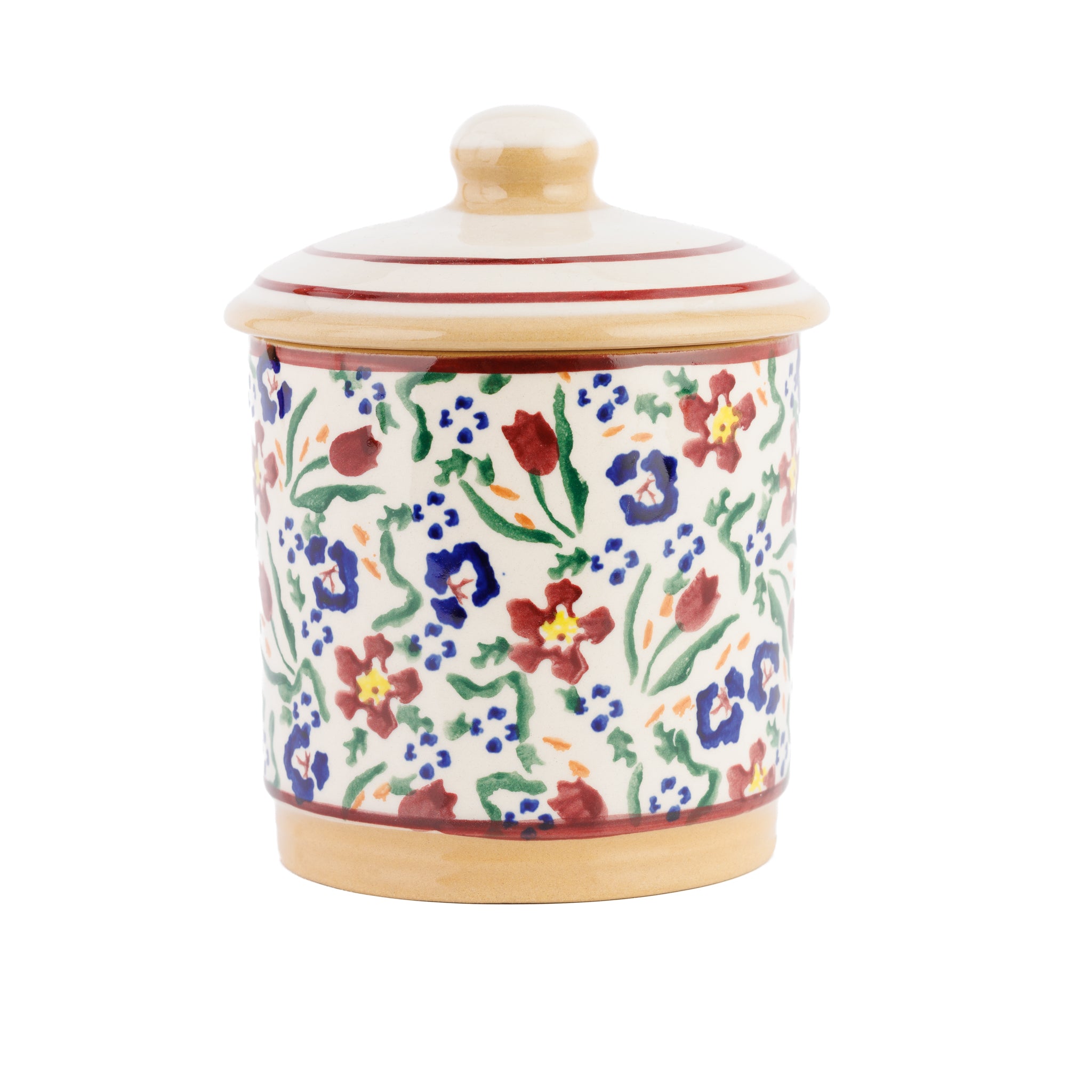 Lidded Sugar Bowl Wild Flower Meadow | NicholasMosse.com