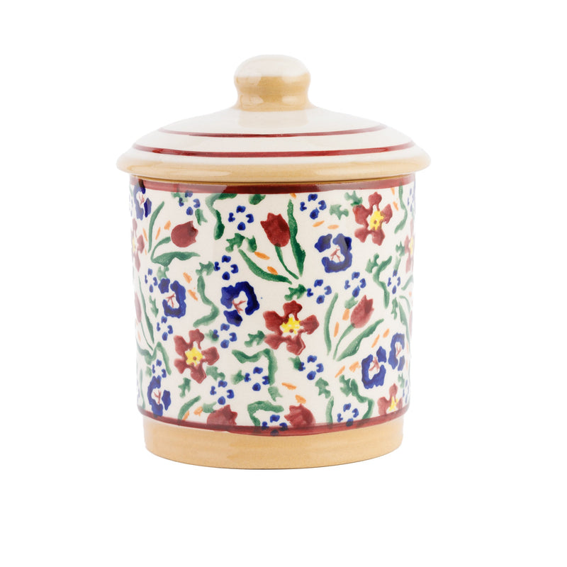 Lidded Sugar Bowl Wild Flower Meadow | NicholasMosse.com