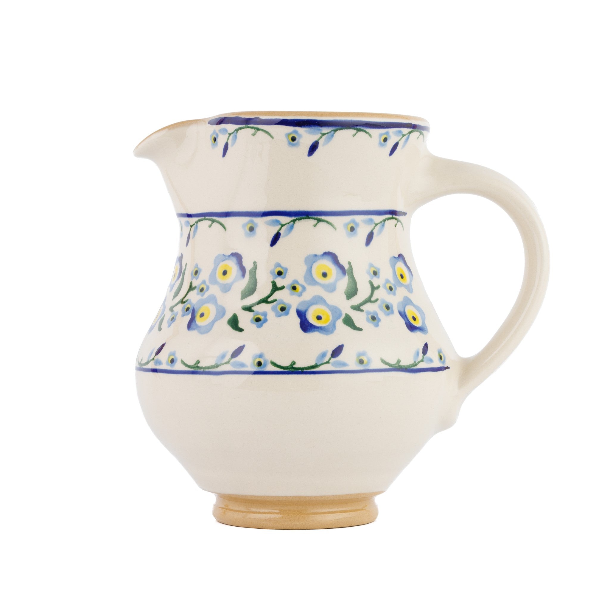 Medium Jug Forget Me Not | NicholasMosse.com