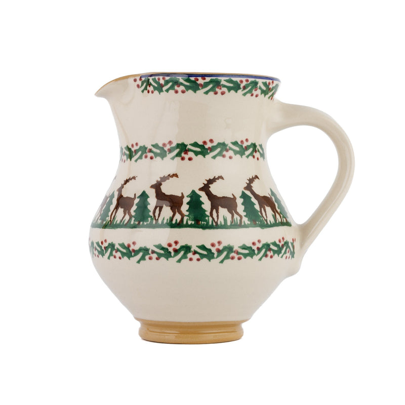 Medium Jug Reindeer | NicholasMosse.com