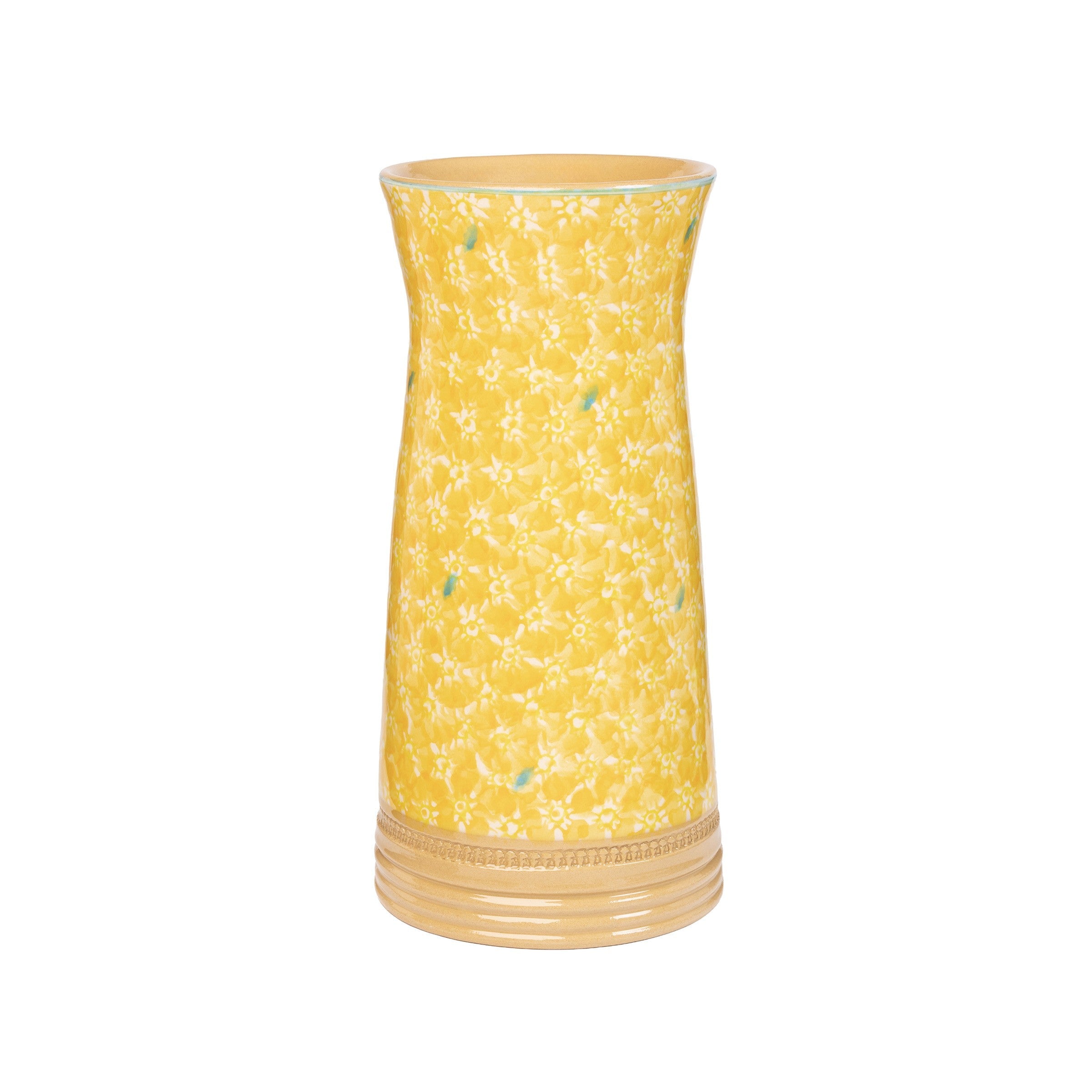 Medium Tapered Vase Lawn Yellow handmade irish design by Nicholas Mosse Pottery Ireland