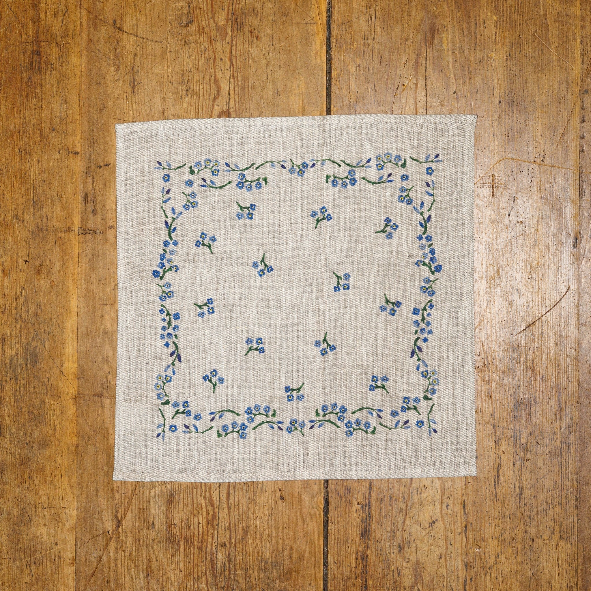 Napkin Forget Me Not Linen | NicholasMosse.com