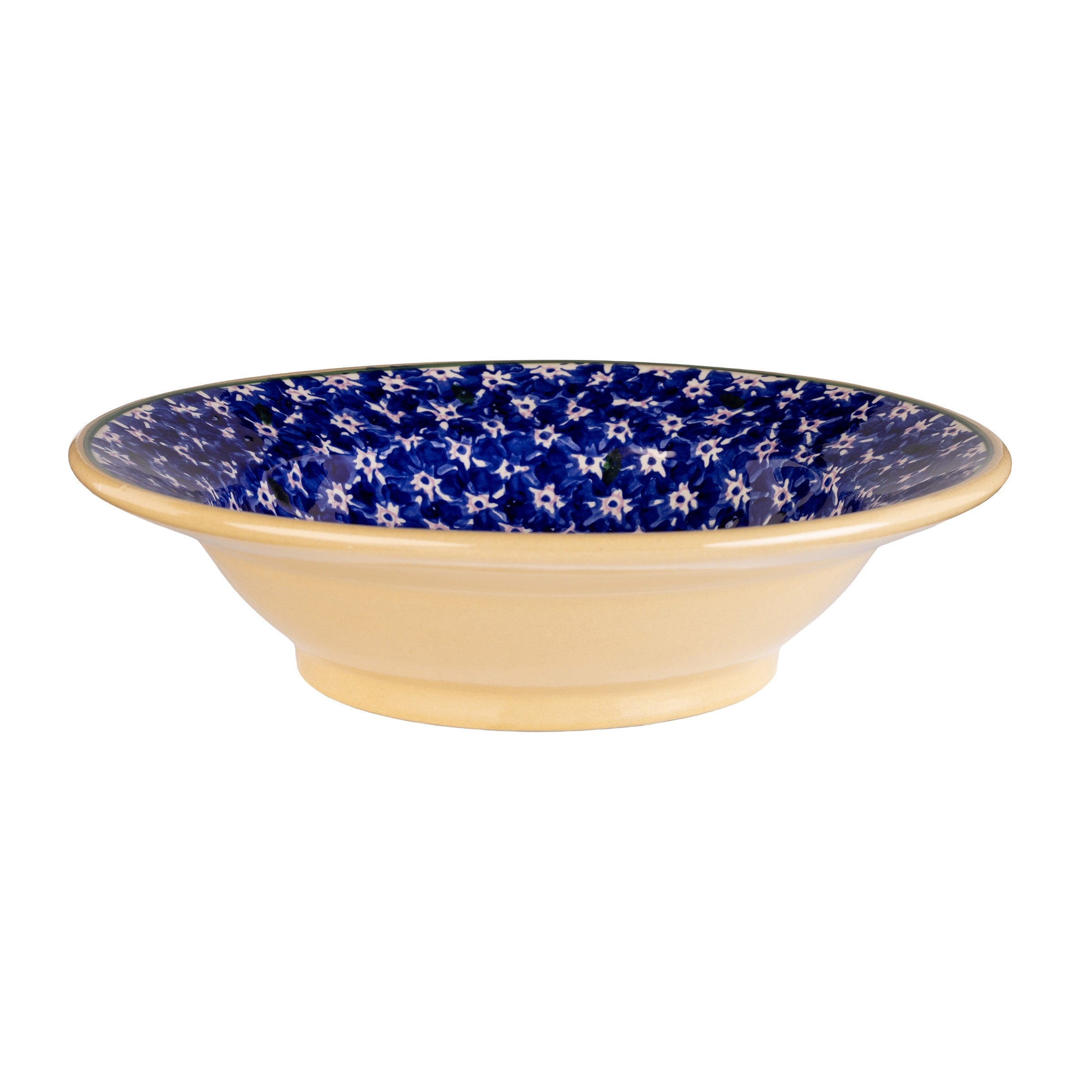Pasta Bowl Lawn Dark Blue handcrafted Irish design Nicholas Mosse Pottery Ireland