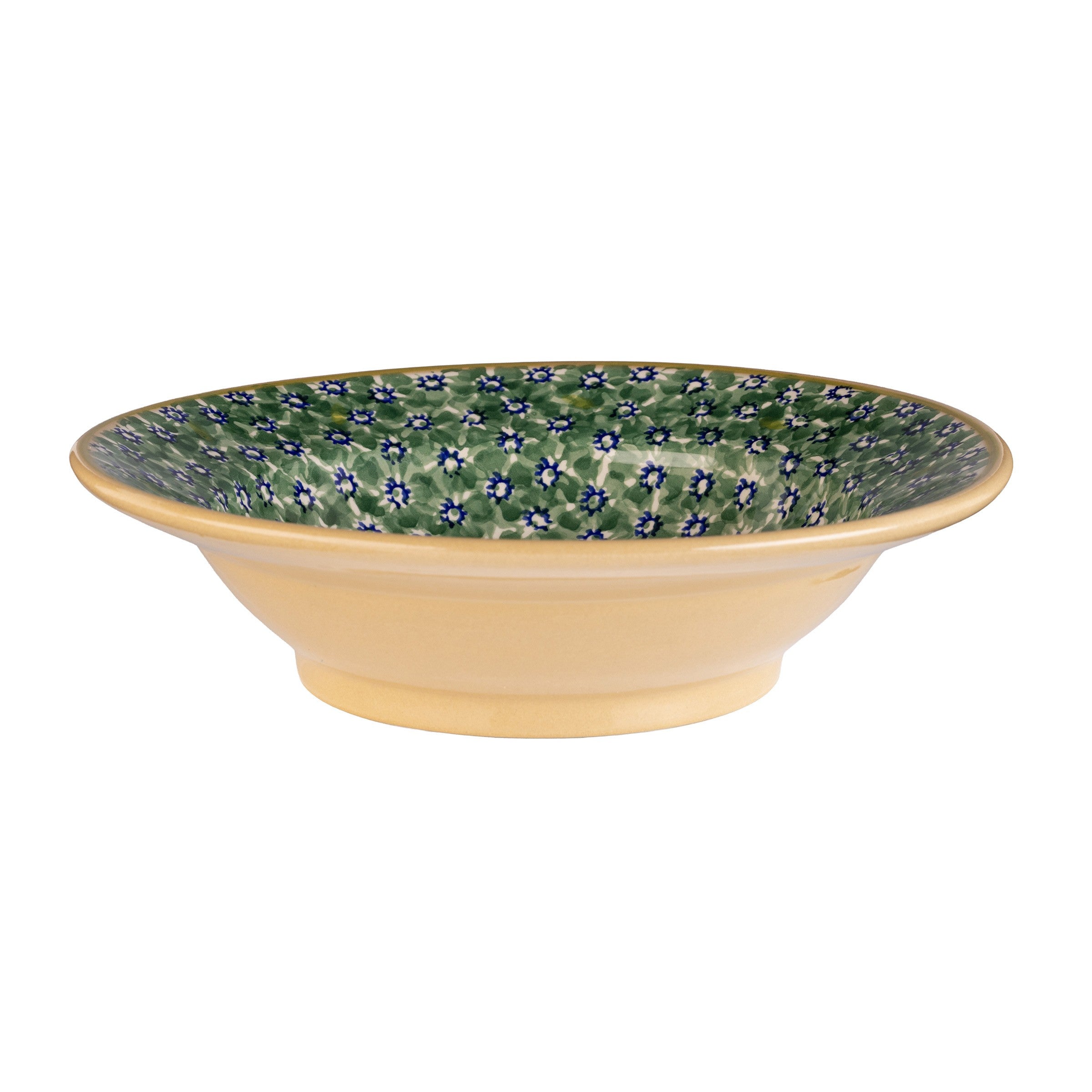 Pasta Bowl Lawn Green Handmade Irish Design  Nicholas Mosse Pottery Ireland