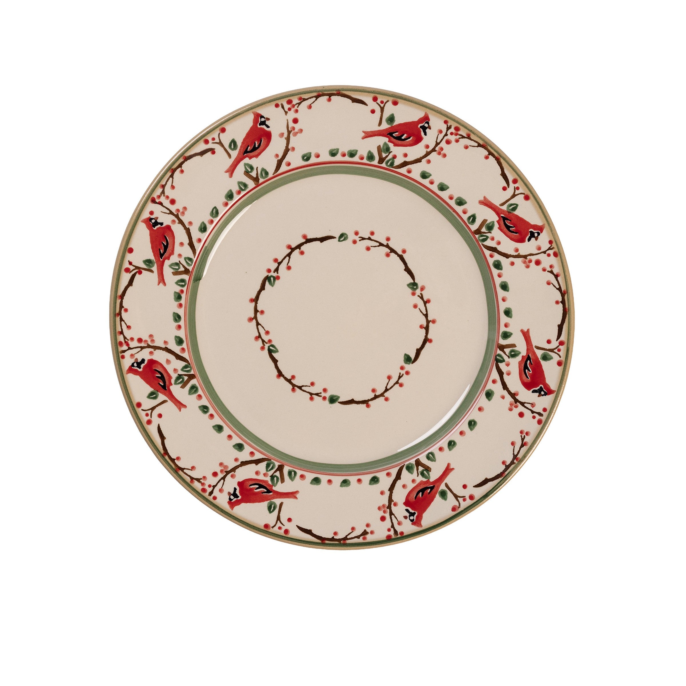 Serving Plate Berry Bird handmade Irish Design by Nicholas Mosse Pottery IReland
