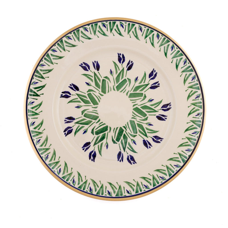 Serving Plate Blue Blooms | NicholasMosse.com