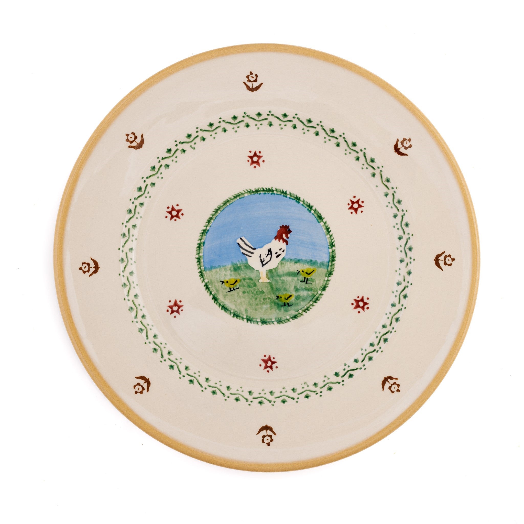 Serving Plate Hen | NicholasMosse.com