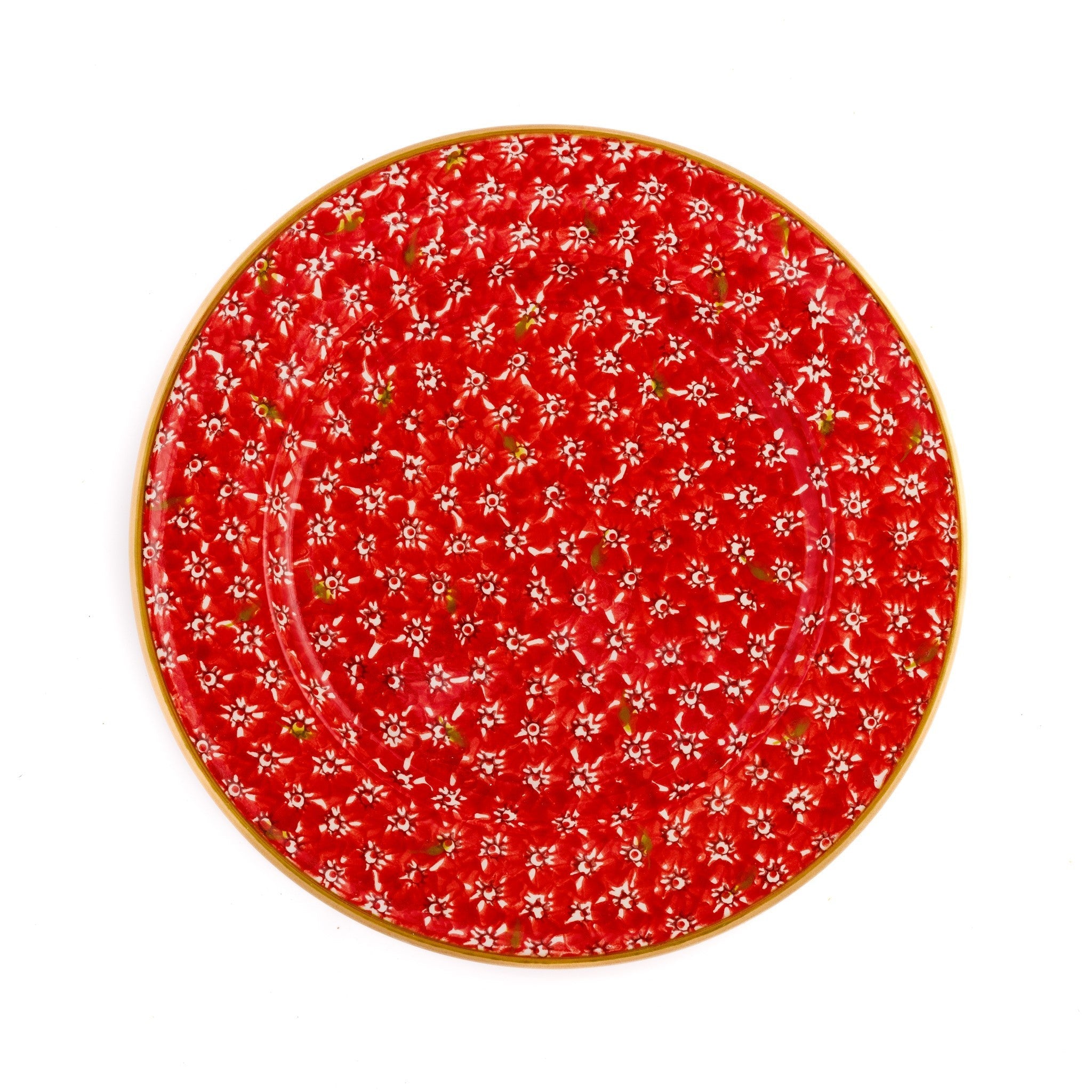 Serving Plate Lawn Red | NicholasMosse.com