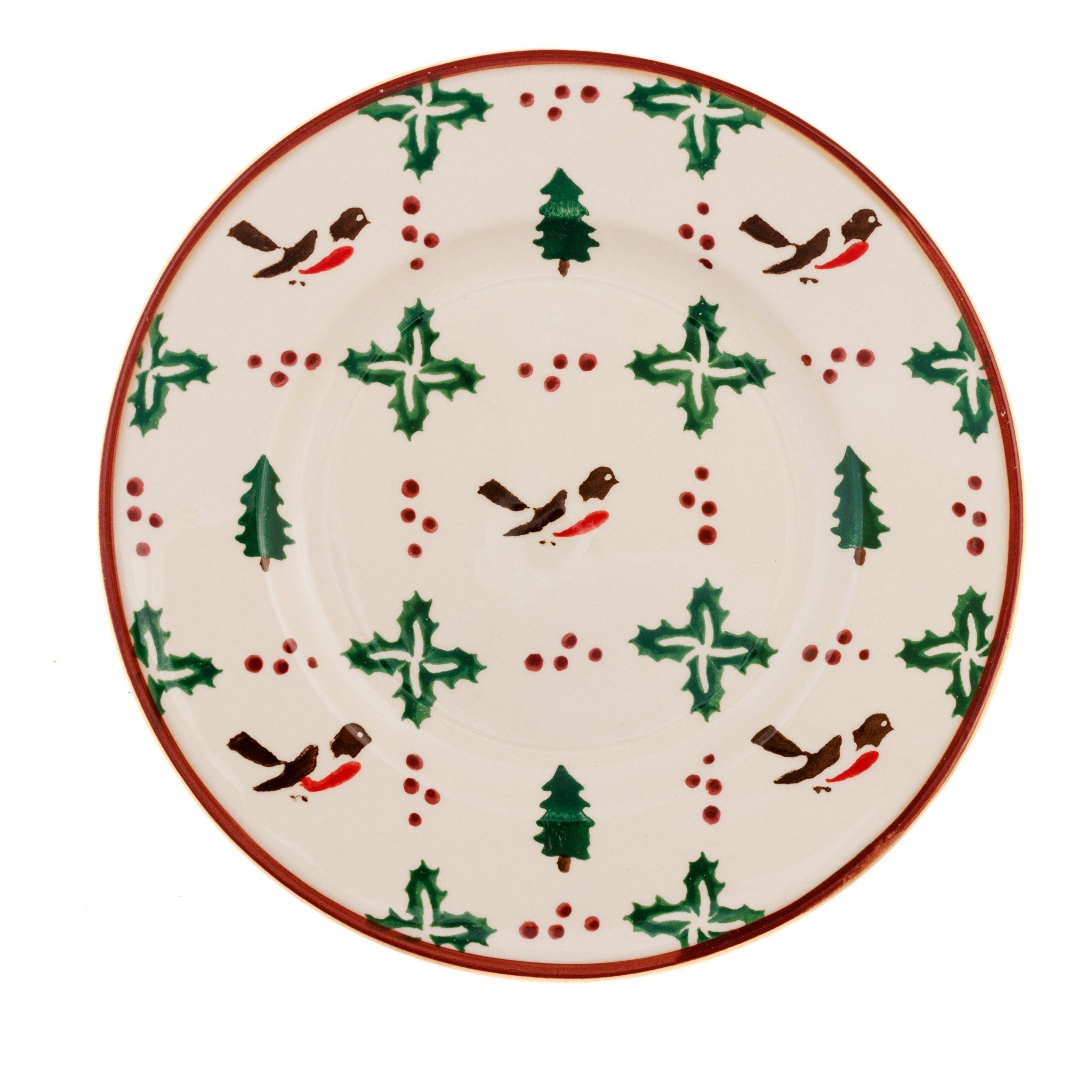 Side Plate Winter Robin | NicholasMosse.com