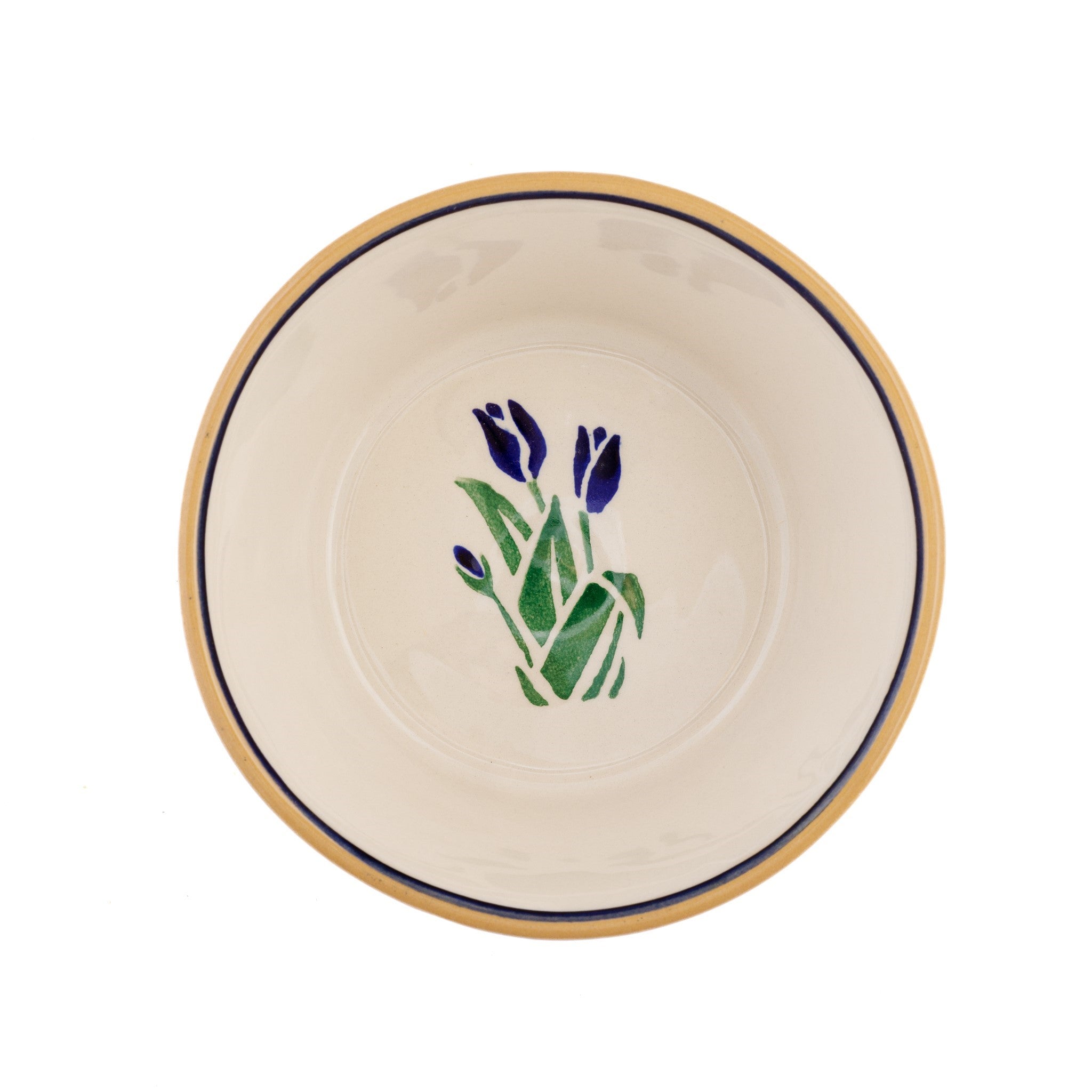 Small Angled Bowl Blue Blooms | NicholasMosse.com