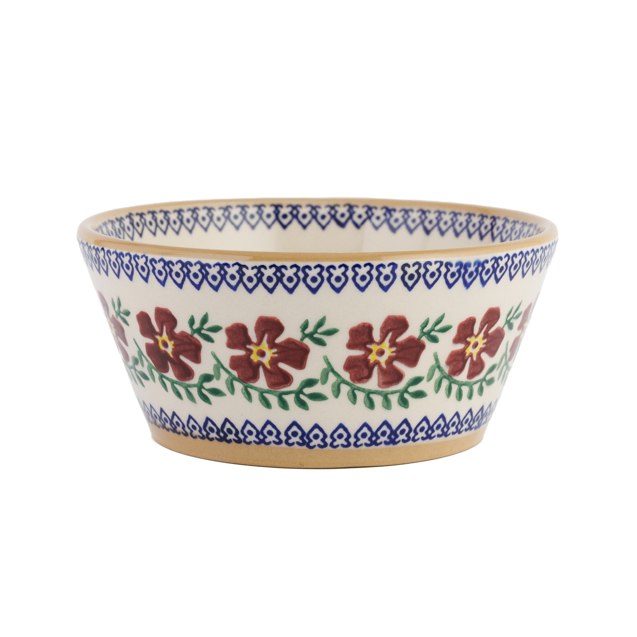 Small Angled Bowl Old Rose | NicholasMosse.com