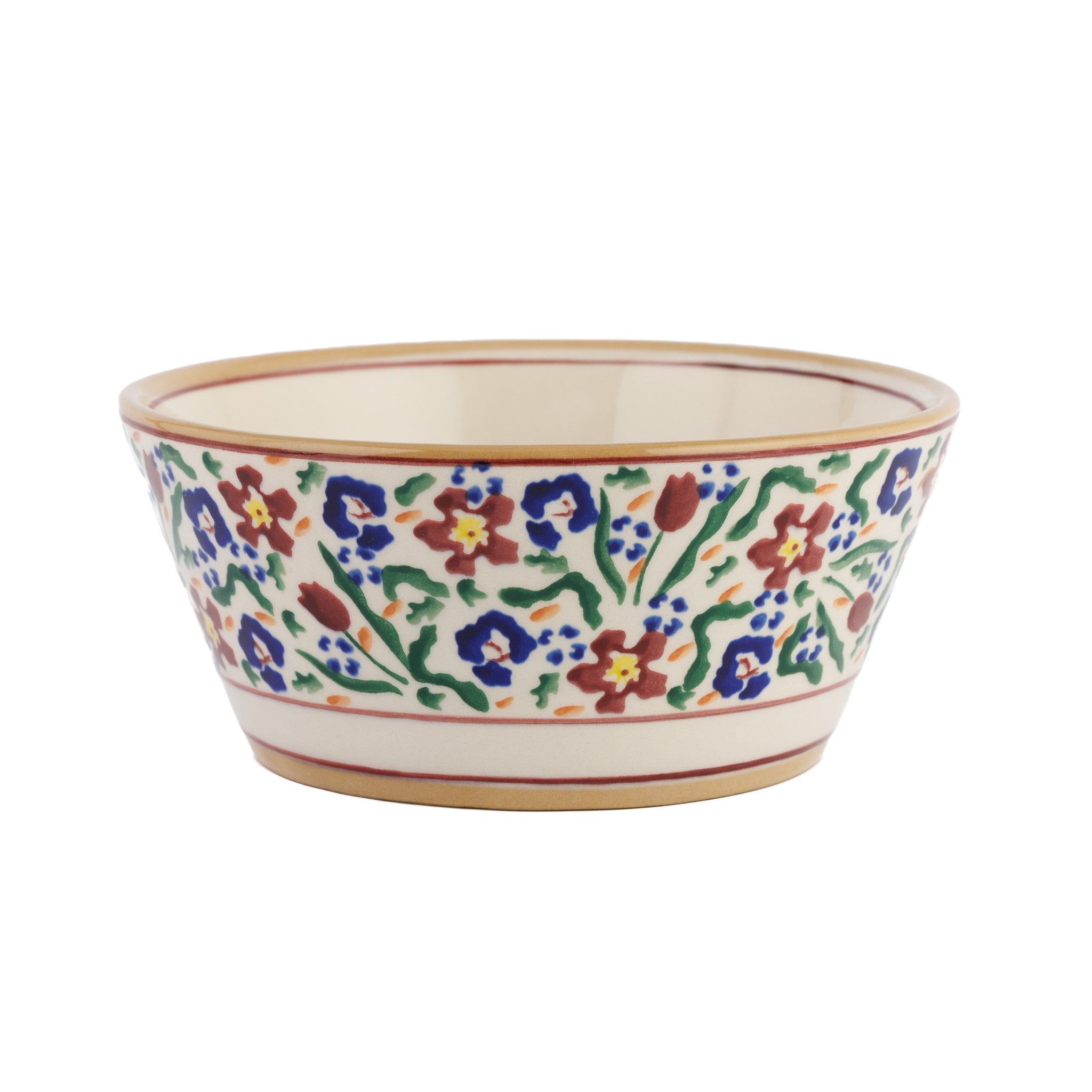 Small Angled Bowl Wild Flower Meadow | NicholasMosse.com