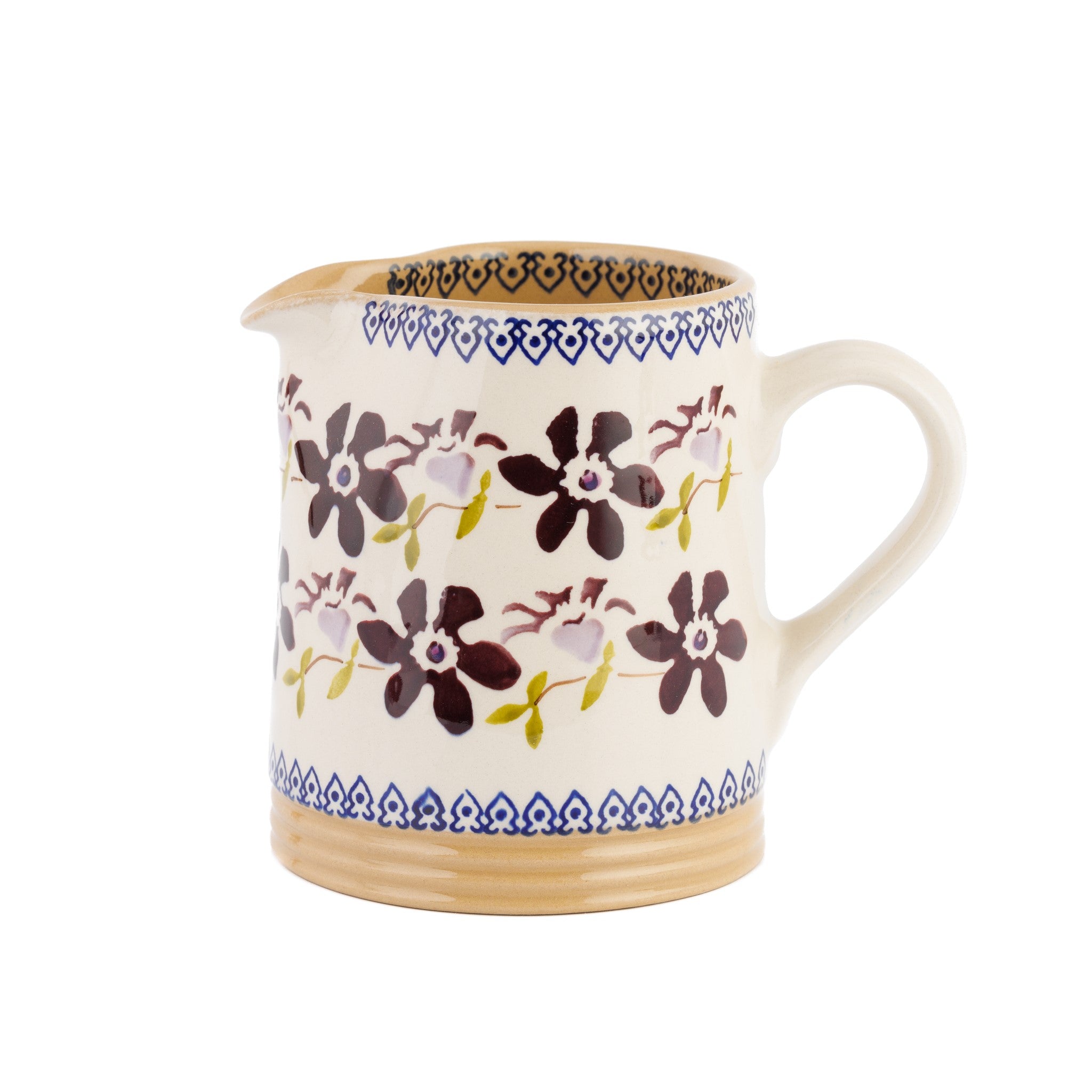 Small Cylinder Jug Clematis | NicholasMosse.com