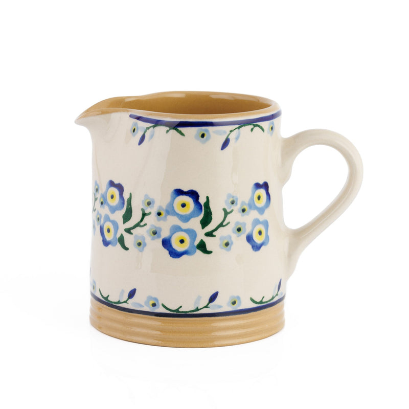 Small Cylinder Jug Forget Me Not | NicholasMosse.com