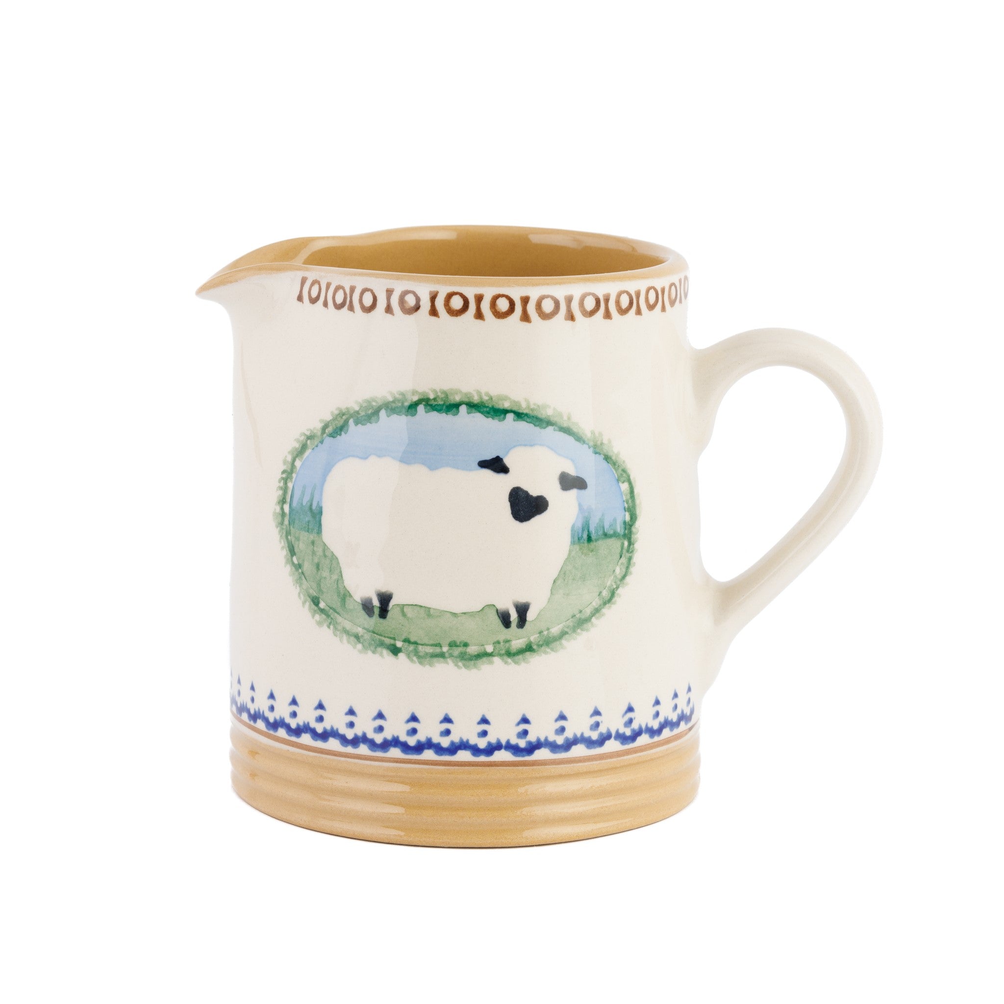 Small Cylinder Jug Sheep | NicholasMosse.com