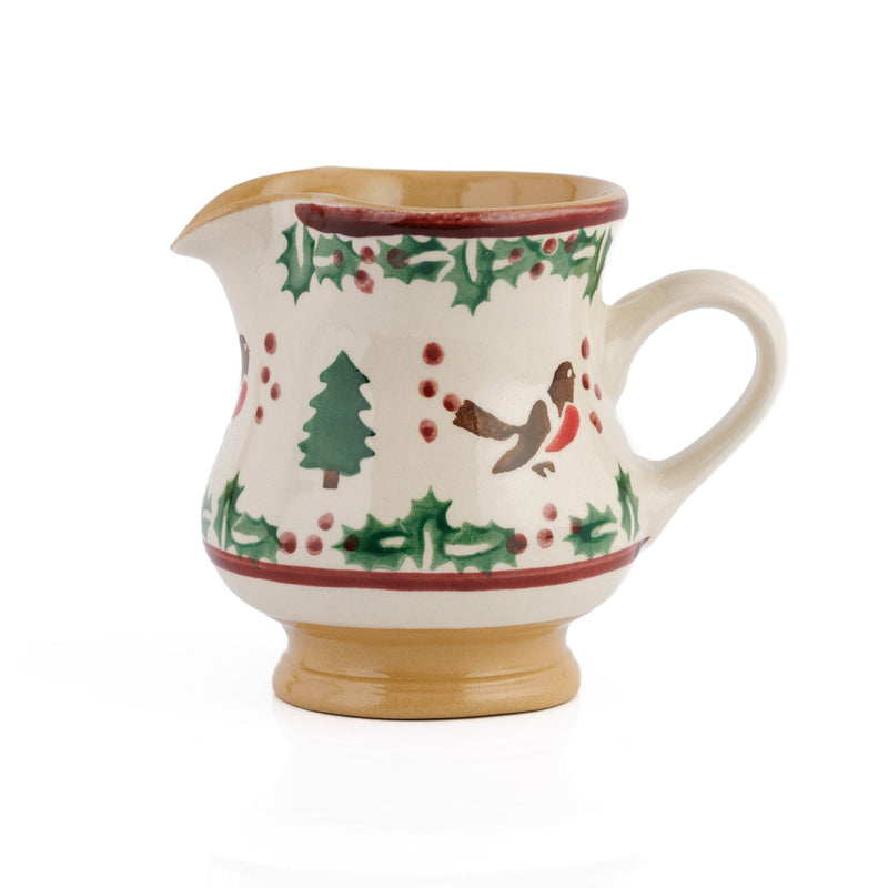 Small Jug Winter Robin | NicholasMosse.com