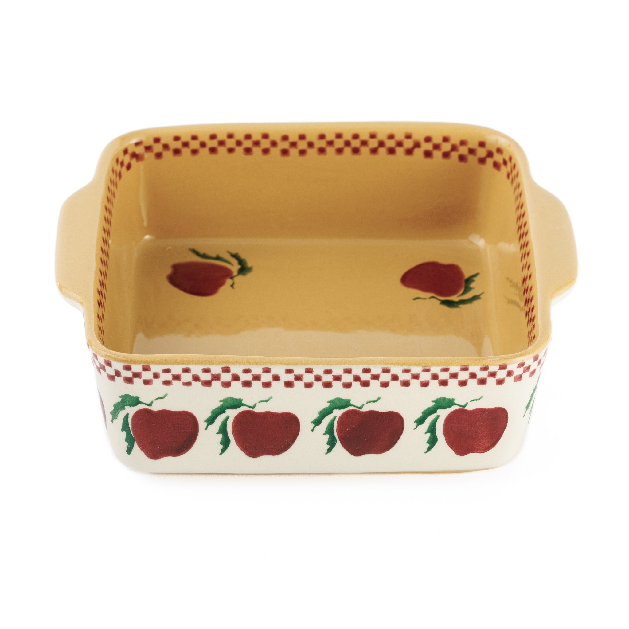 Small Square Oven Dish Apple | NicholasMosse.com