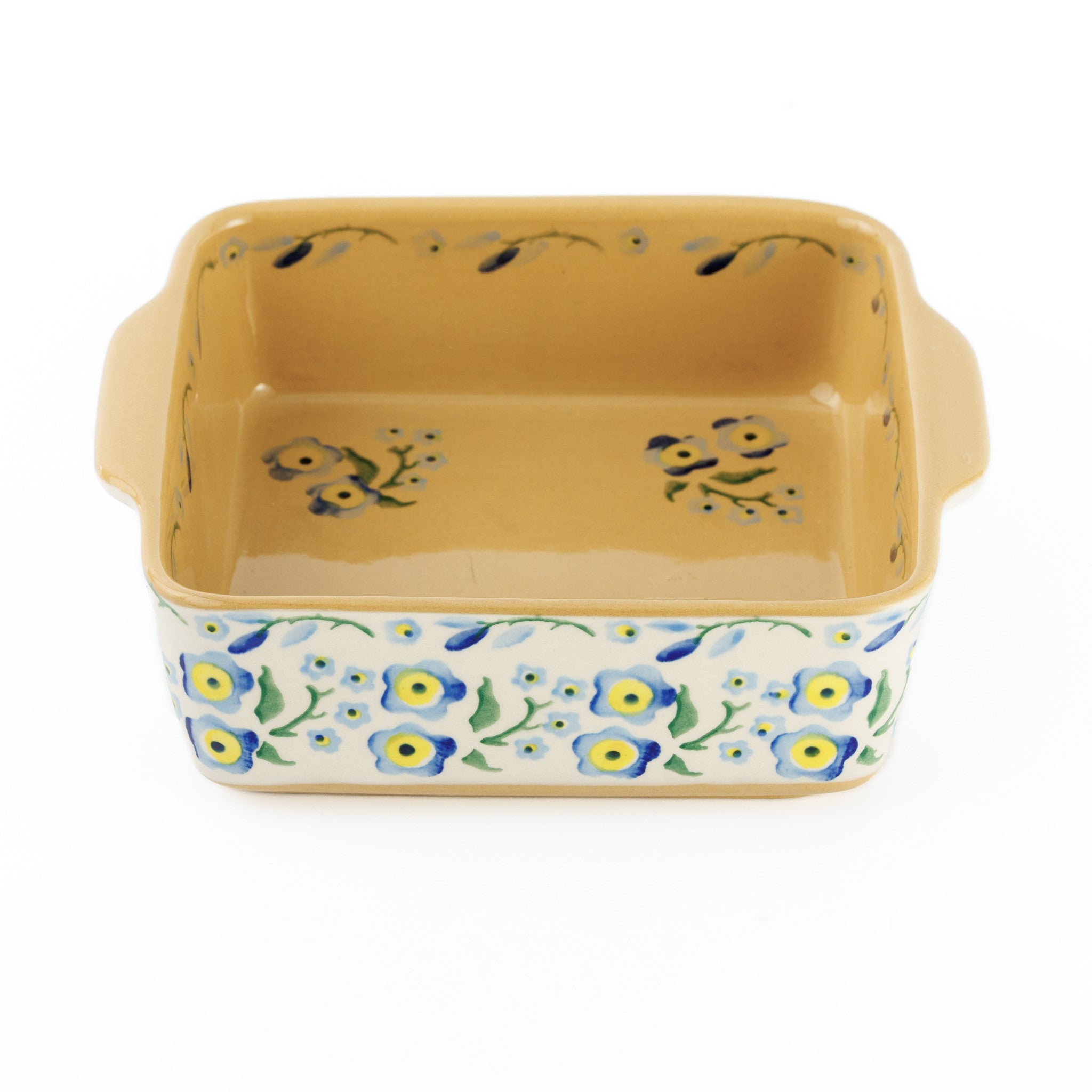 Small Square Oven Dish Old Rose | NicholasMosse.com