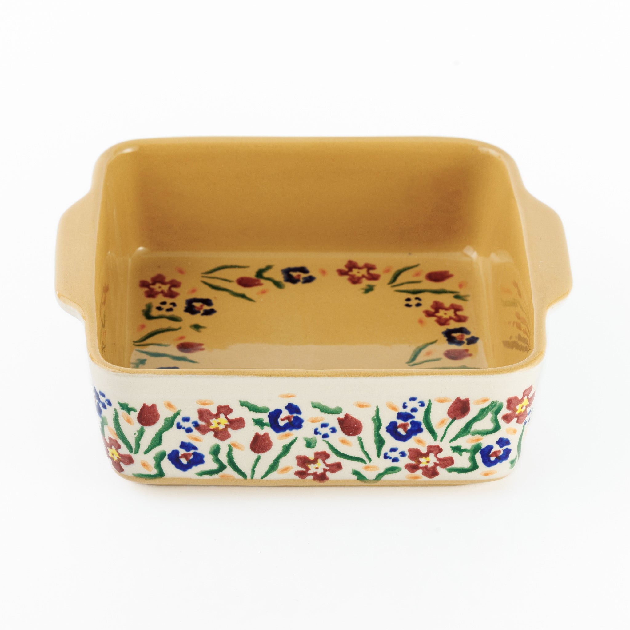 Small Square Oven Dish Wild Flower Meadow | NicholasMosse.com