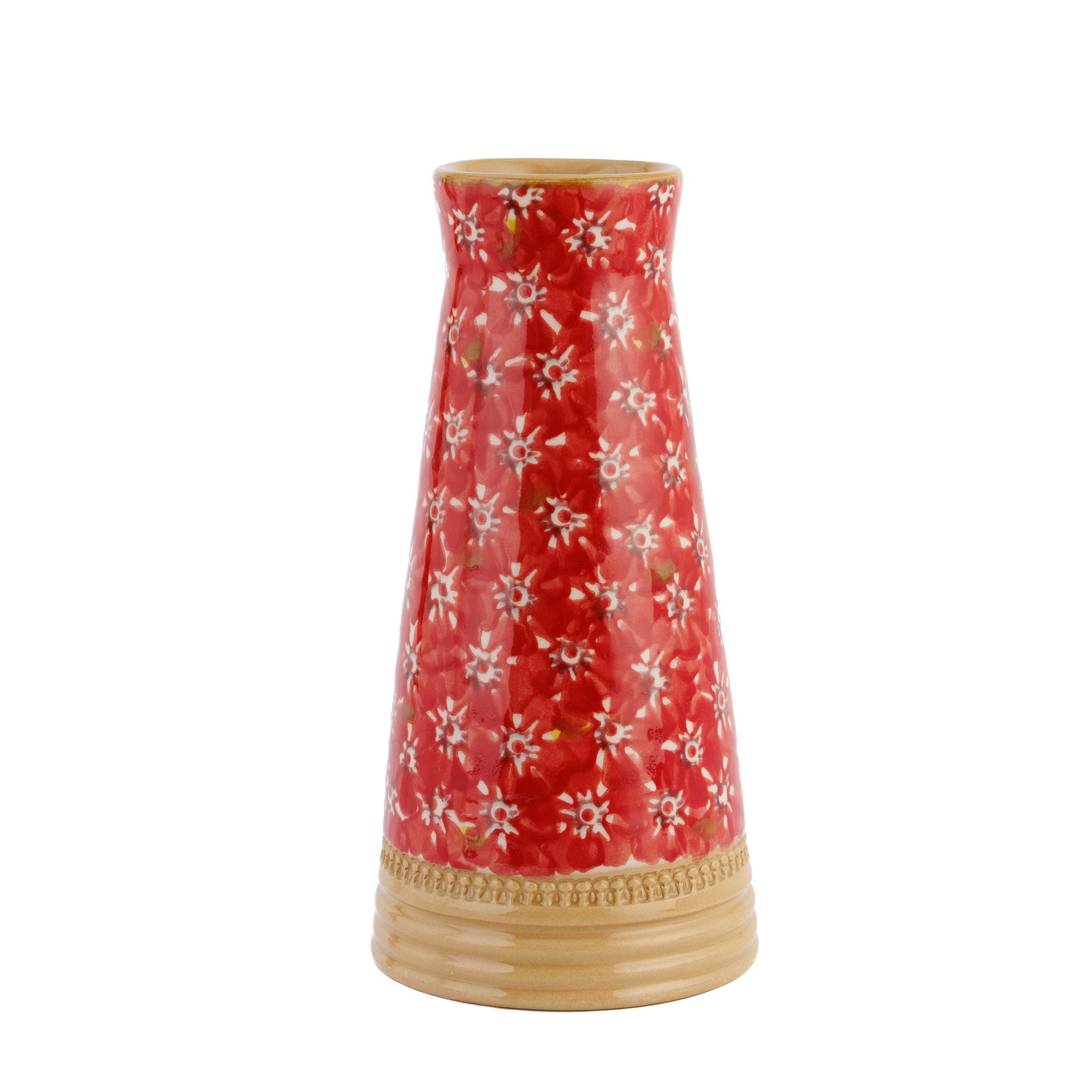 Small Tapered Vase Red Lawn | NicholasMosse.com