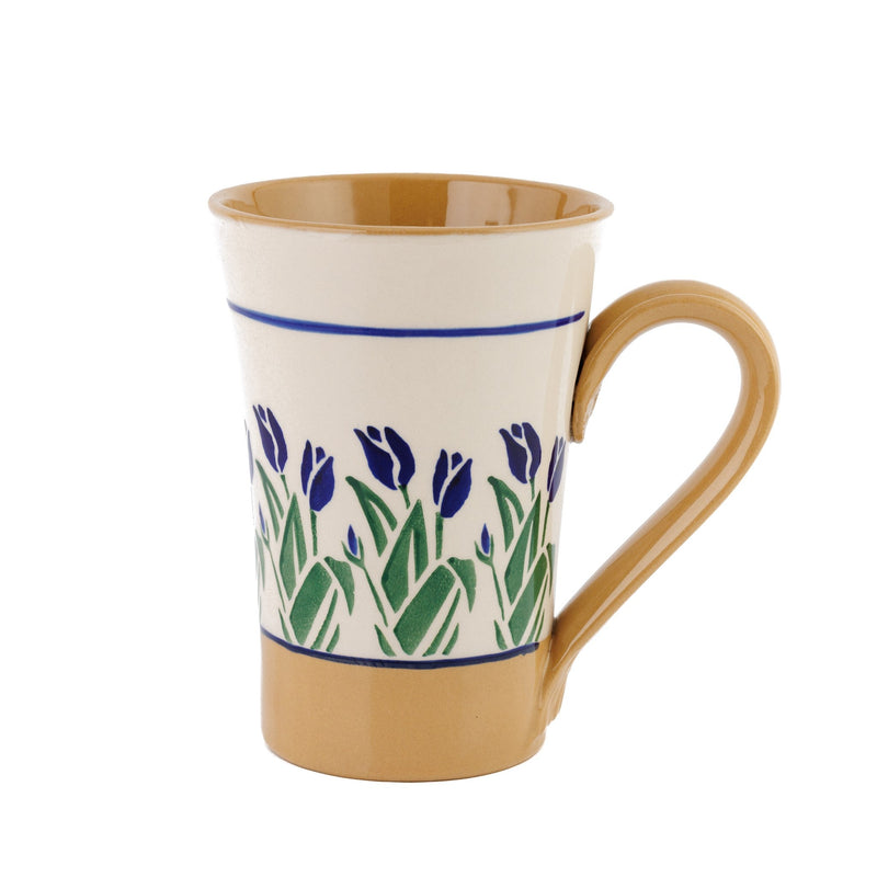 Tall Mug Blue Blooms | NicholasMosse.com