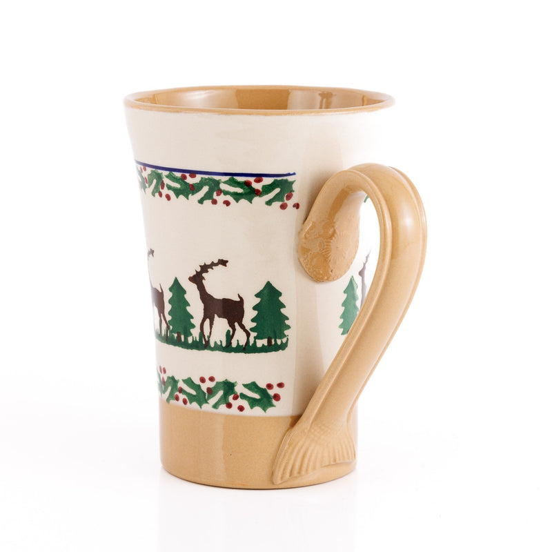 Tall Mug Reindeer | NicholasMosse.com