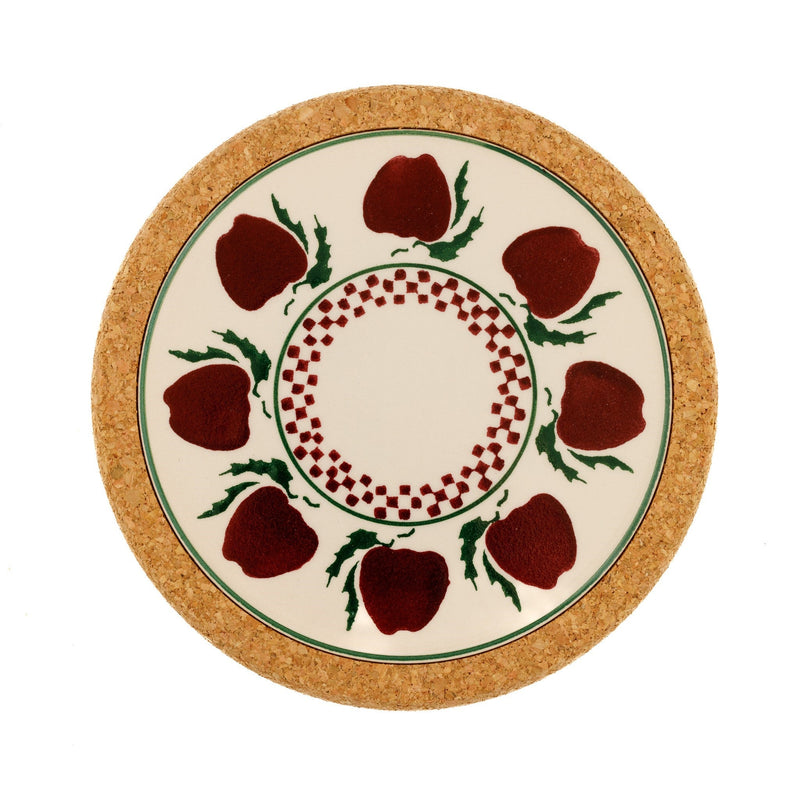 Trivet Round Apple | NicholasMosse.com