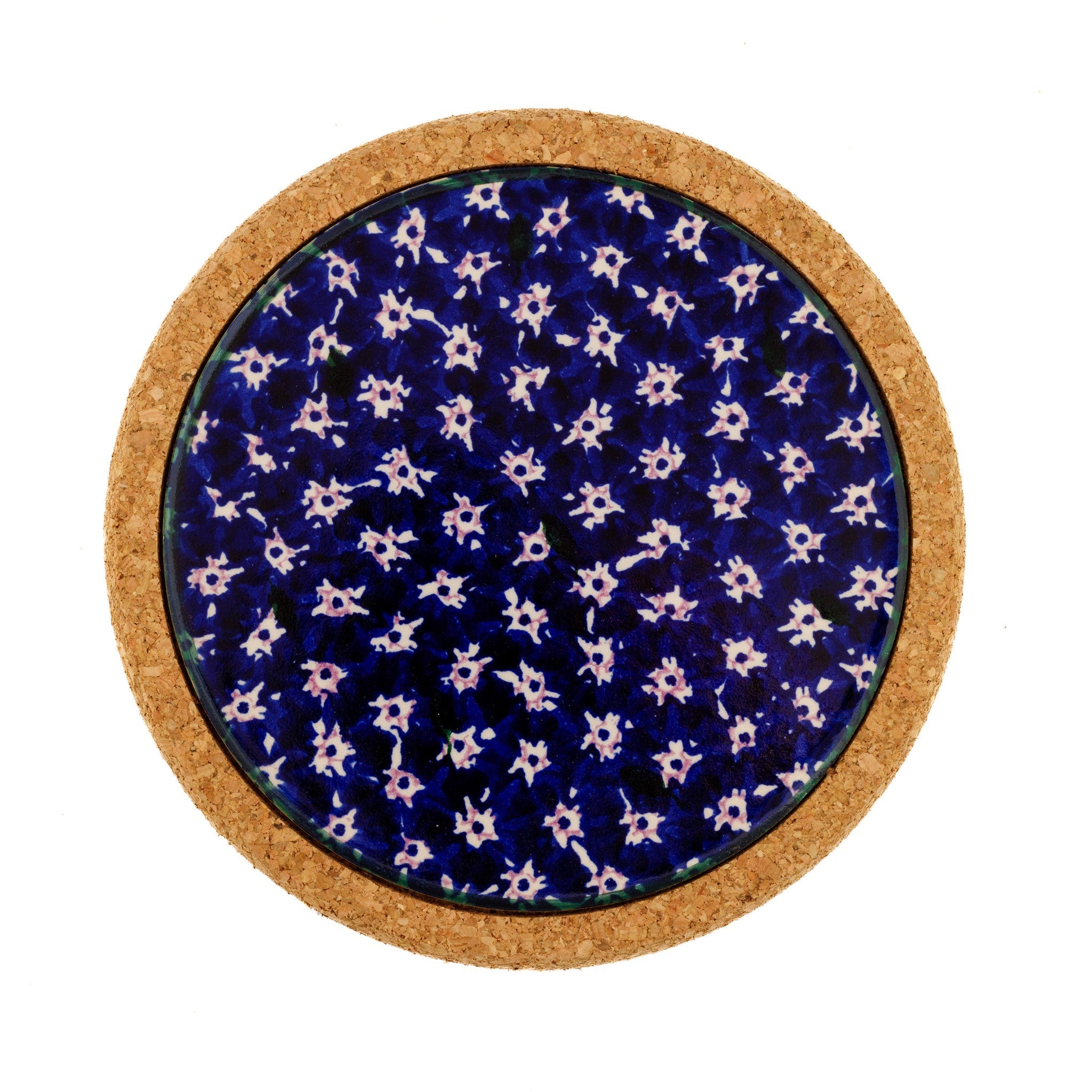 Trivet Round Dark Blue Lawn | NicholasMosse.com