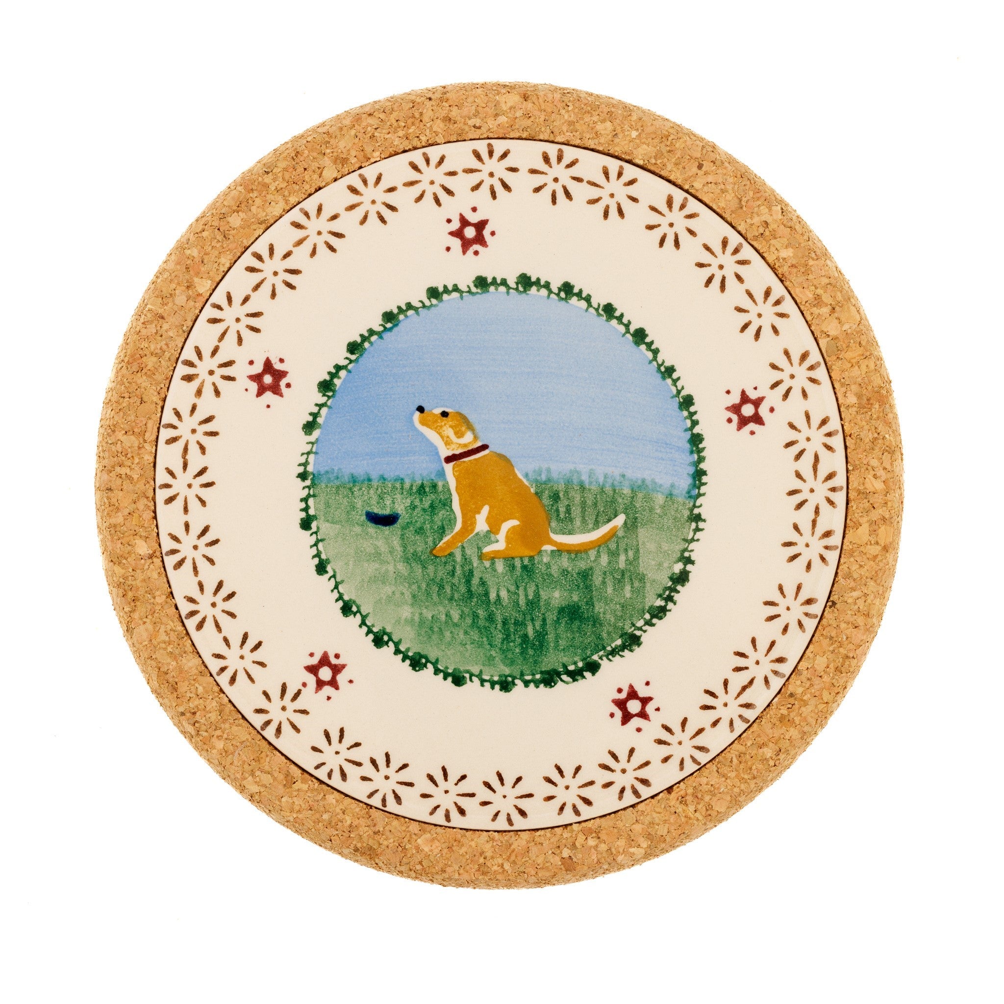 Trivet Round Dog | NicholasMosse.com