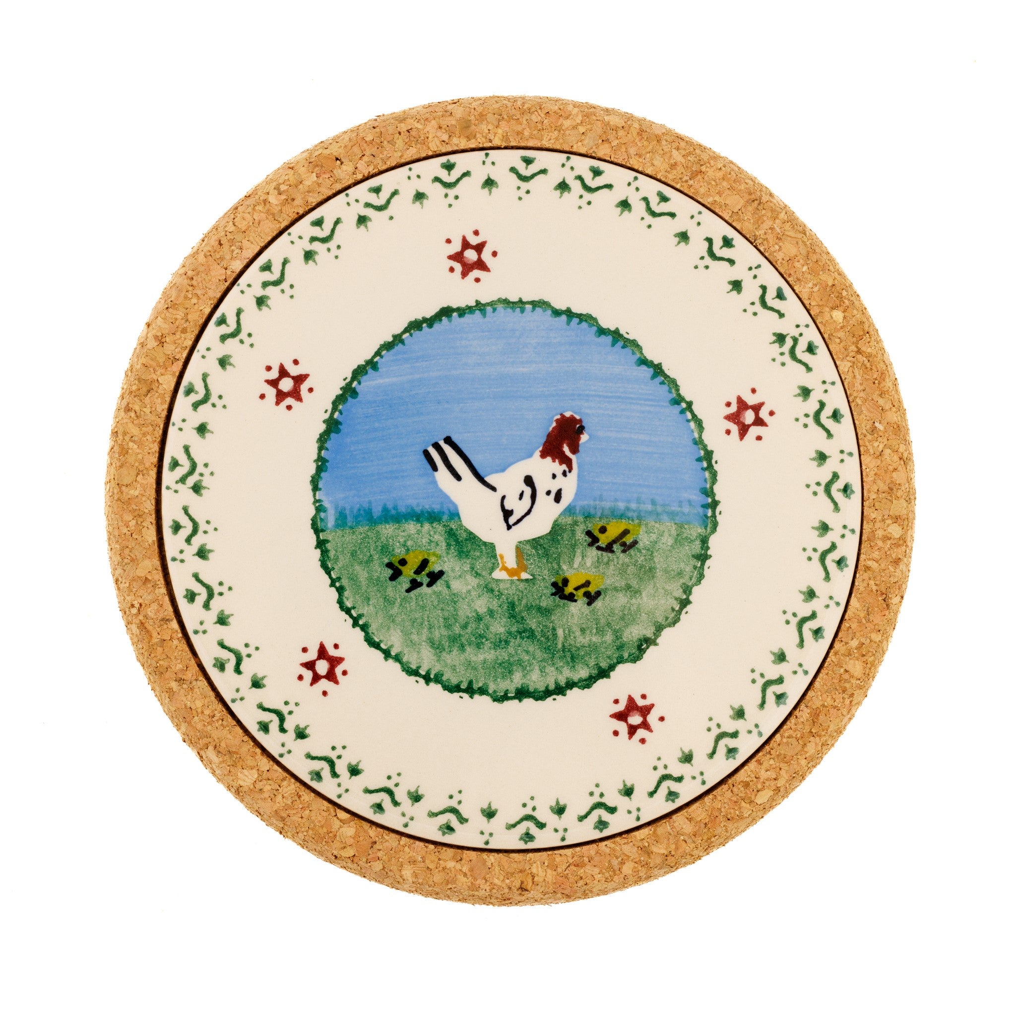 TRIVET ROUND HEN | NicholasMosse.com