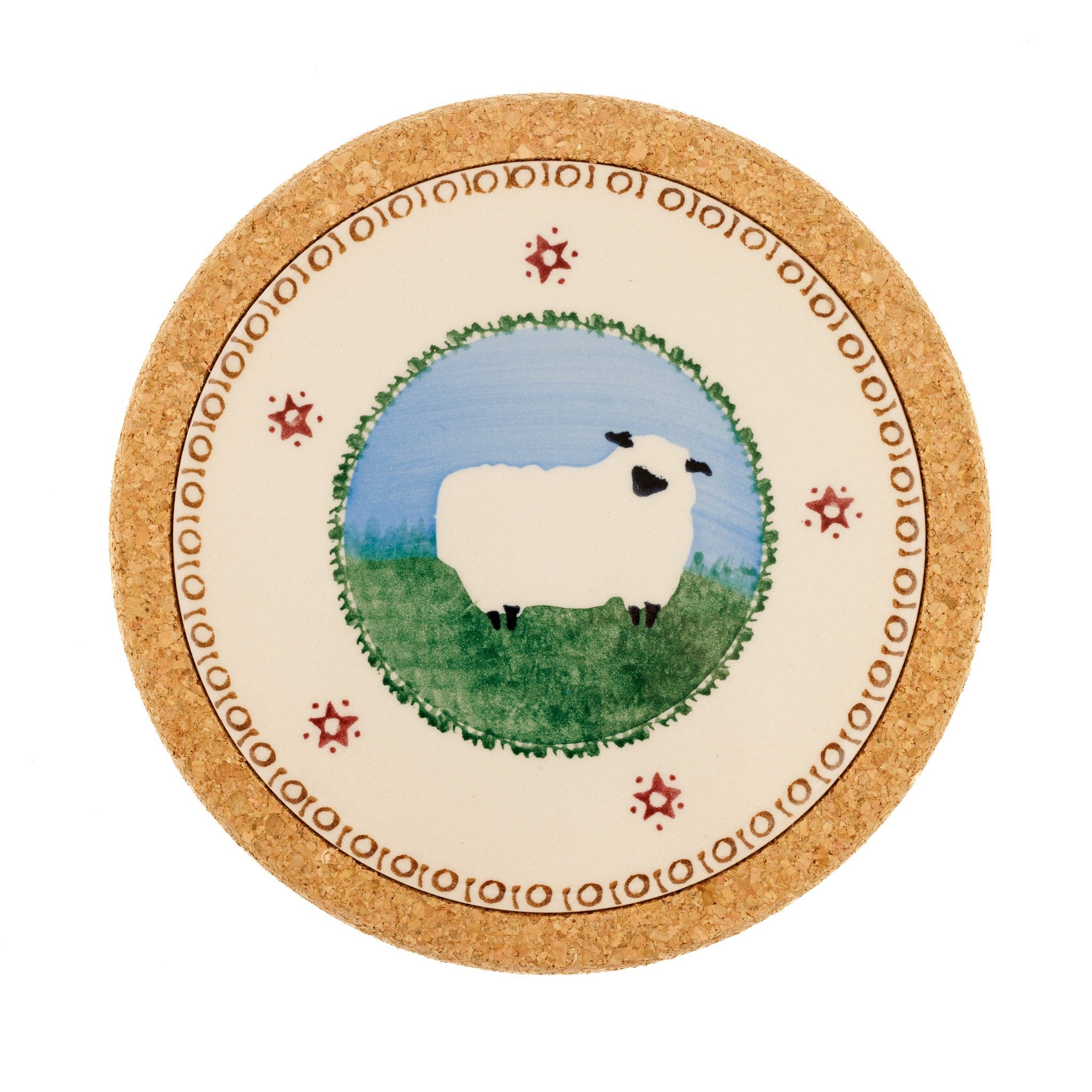 Trivet Round Sheep | NicholasMosse.com