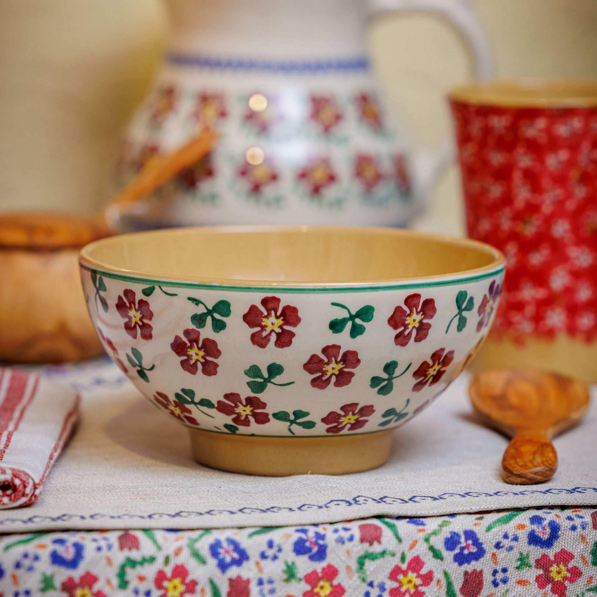 Vegetable Bowl Irish Rose | NicholasMosse.com