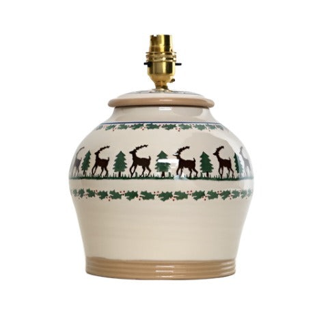 7" Lamp Reindeer Nicholas Mosse Pottery